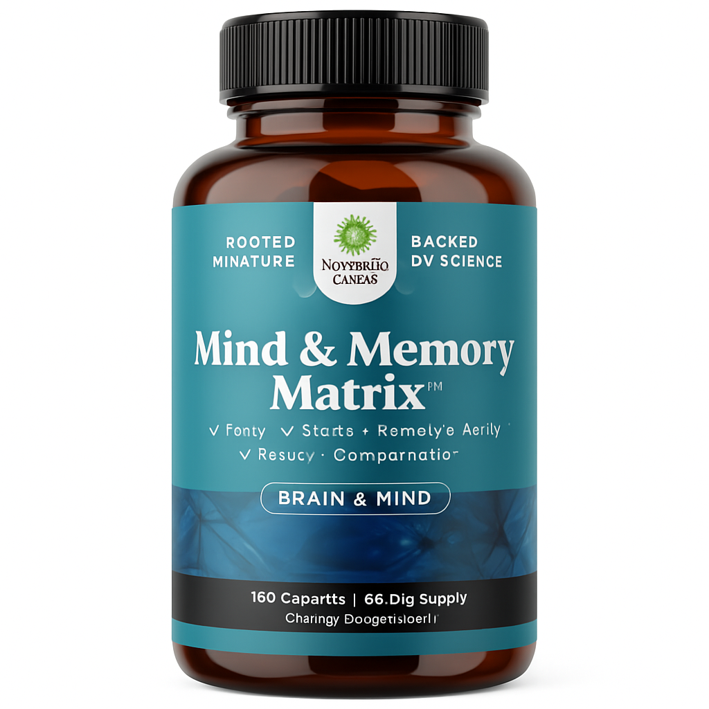 Nature's Craft Mind & Memory Matrix Capsule - 120 Count