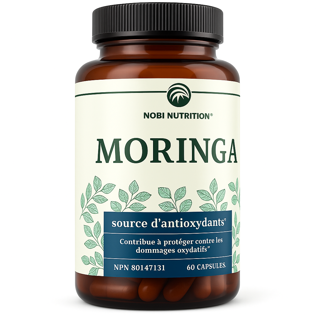 Nobi Nutrition Moringa Capsules 5000mg - 60 Count