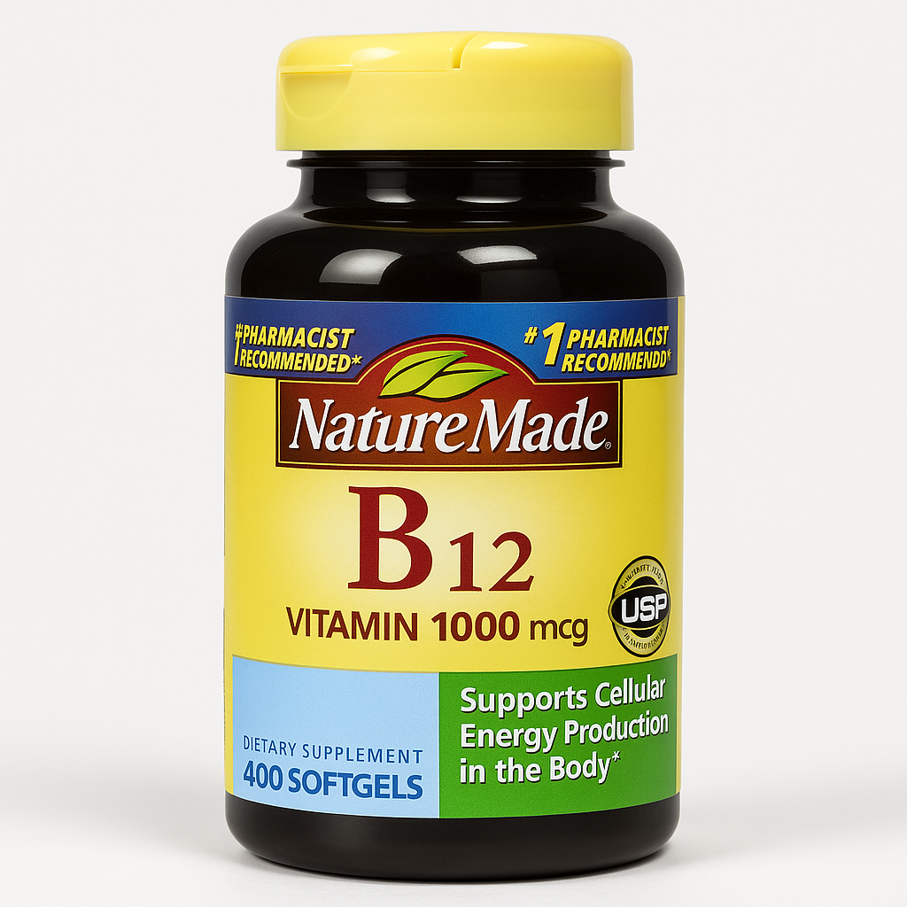 Nature Made Vitamin B12 Softgels 400 Count