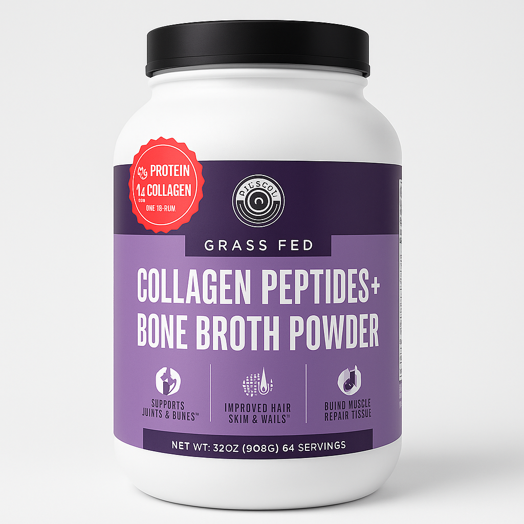 Left Coast Performance Collagen Bone Broth Powder, 2 lb Pack of 1