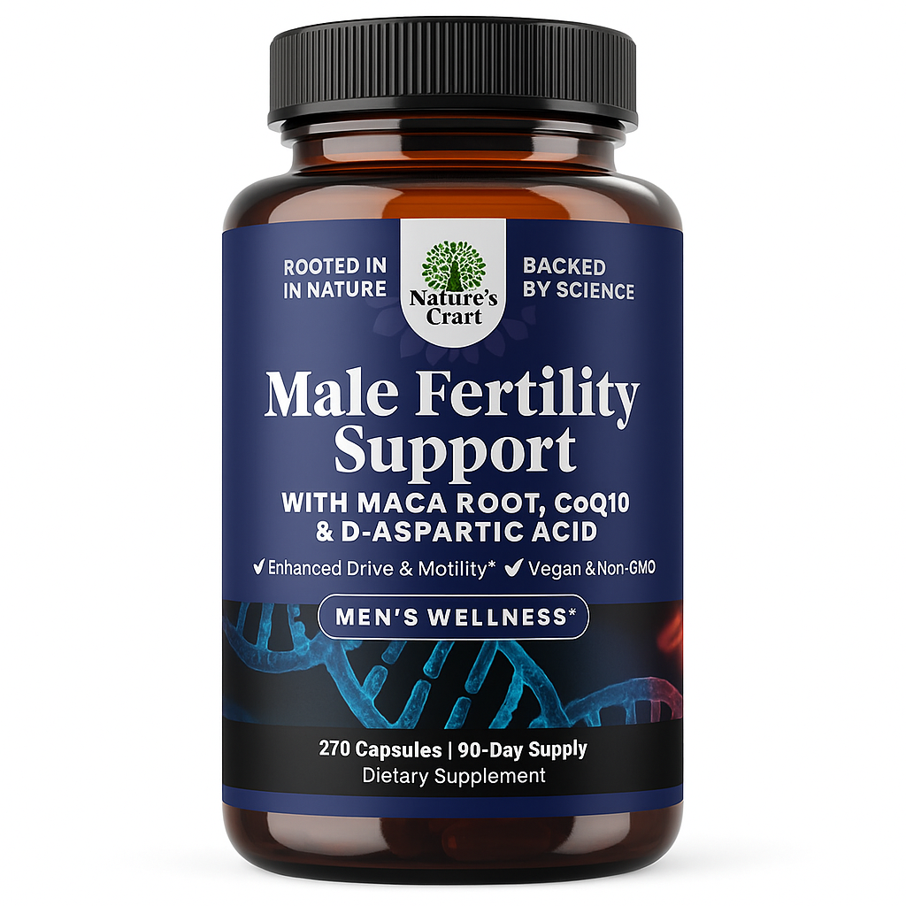 Nature's Craft Pre-Conceive Male Reproductive Support Capsule 270 Coun