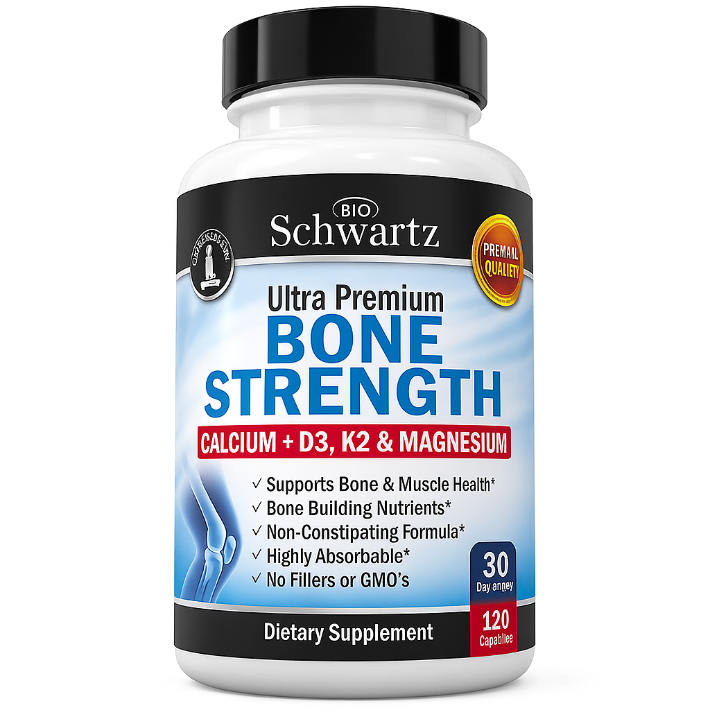BioSchwartz Bone Strength Supplement Capsule 120 Count