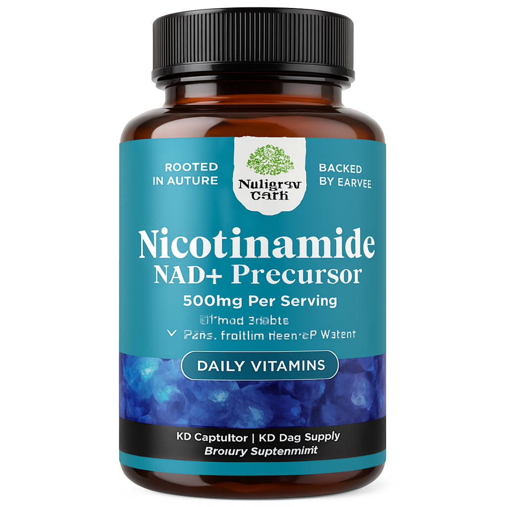 Nature's Craft Nicotinamide Niacinamide Vitamin B3 Capsule 60 Count