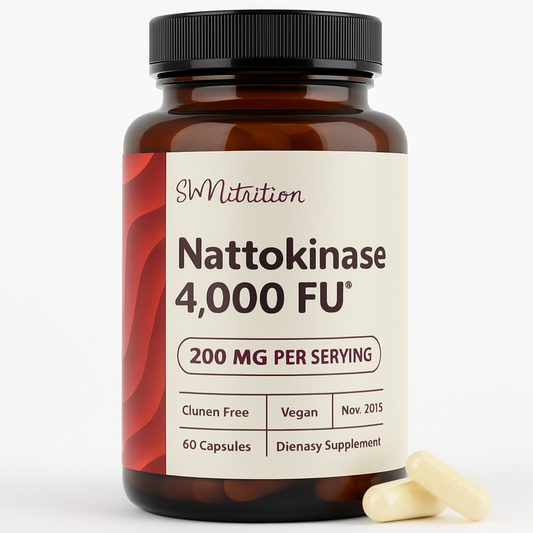 SM Nutrition Nattokinase Supplement Capsule 60 Count