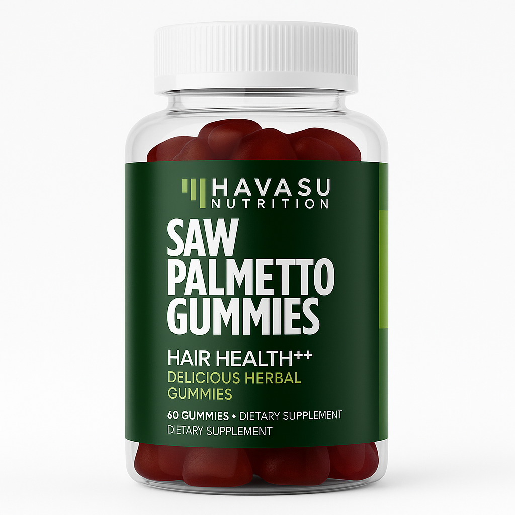 Havasu Nutrition Saw Palmetto Gummies 60 Count