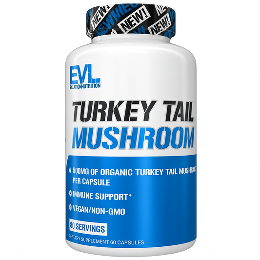 EVL Nutrition Turkey Tail Mushroom Capsule - 60 Count