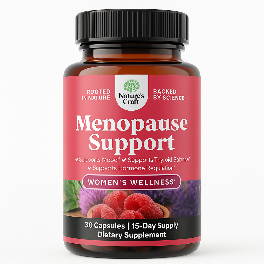 Nature's Craft Menopause Support Capsules 30 Count