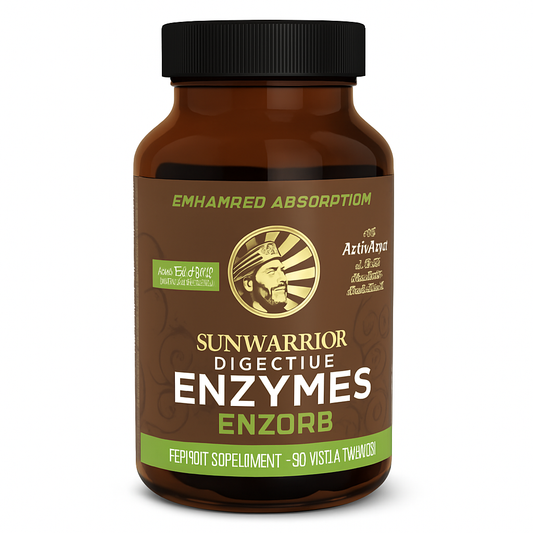 Sunwarrior Digestive Enzymes Probiotic Capsule 90 Count