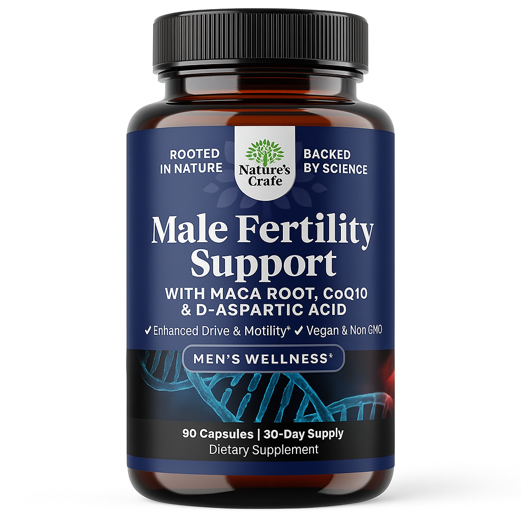 Nature's Craft Male Fertility Supplements Capsule 90 Count