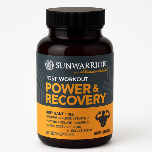 Sunwarrior Active Post Workout Power & Recovery Caps, 120 Count