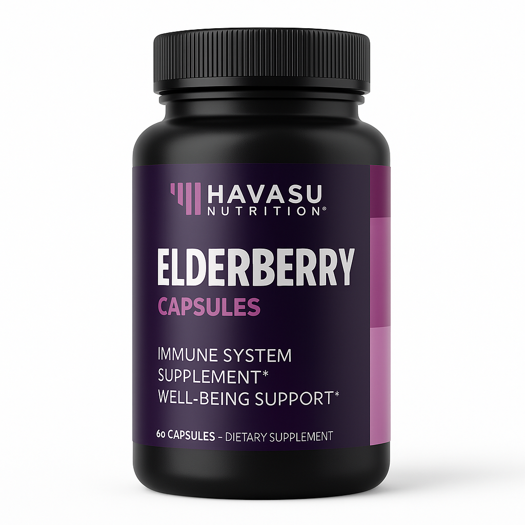 Havasu Nutrition Elderberry Capsule - 60 Count