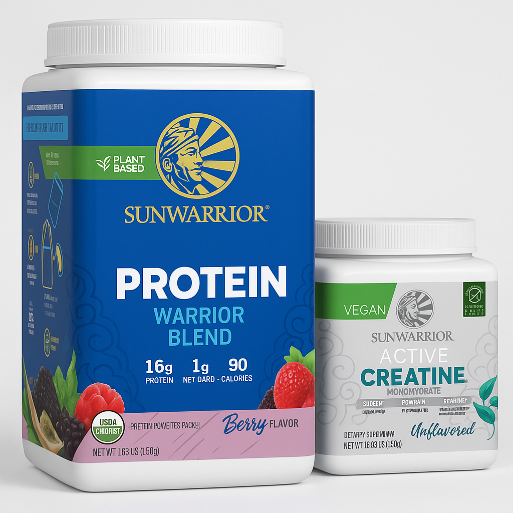 Sunwarrior Creatine Monohydrate Powder, 60 Servings