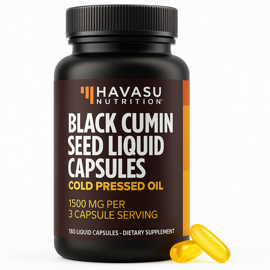 Havasu Nutrition Black Seed Oil Capsules 180 Count