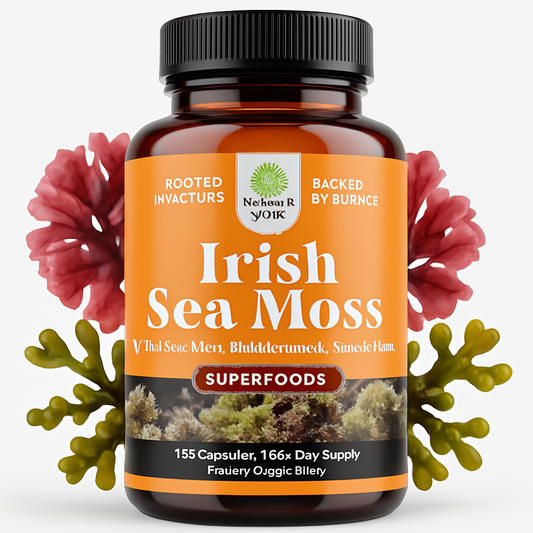 Nature's Craft Irish Sea Moss Capsules 180 Count
