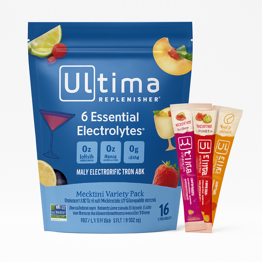 Ultima Replenisher Powder, 16 Count Electrolyte Packets