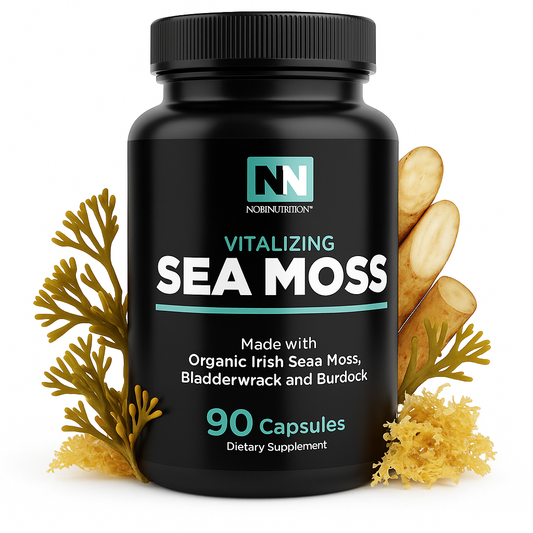 Nobi Nutrition Irish Sea Moss Capsules, 90 Count