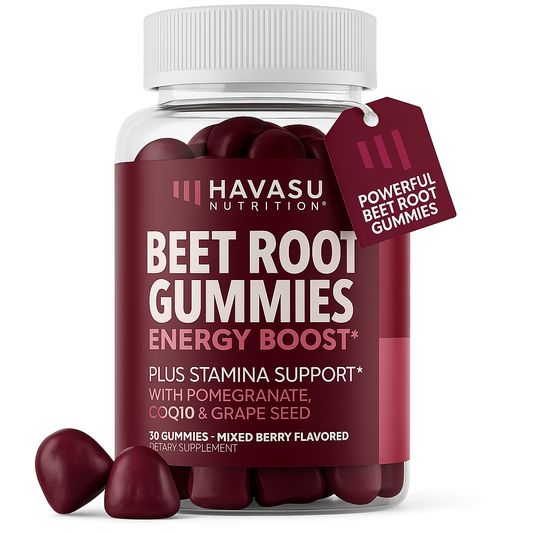 Havasu Nutrition Nitric Oxide Beet Root Gummies 30 Count