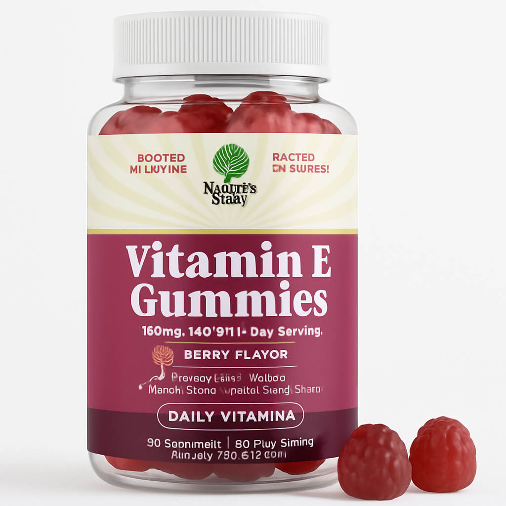 Nature's Craft Vitamin E Gummies - Immune Support - 90 Count