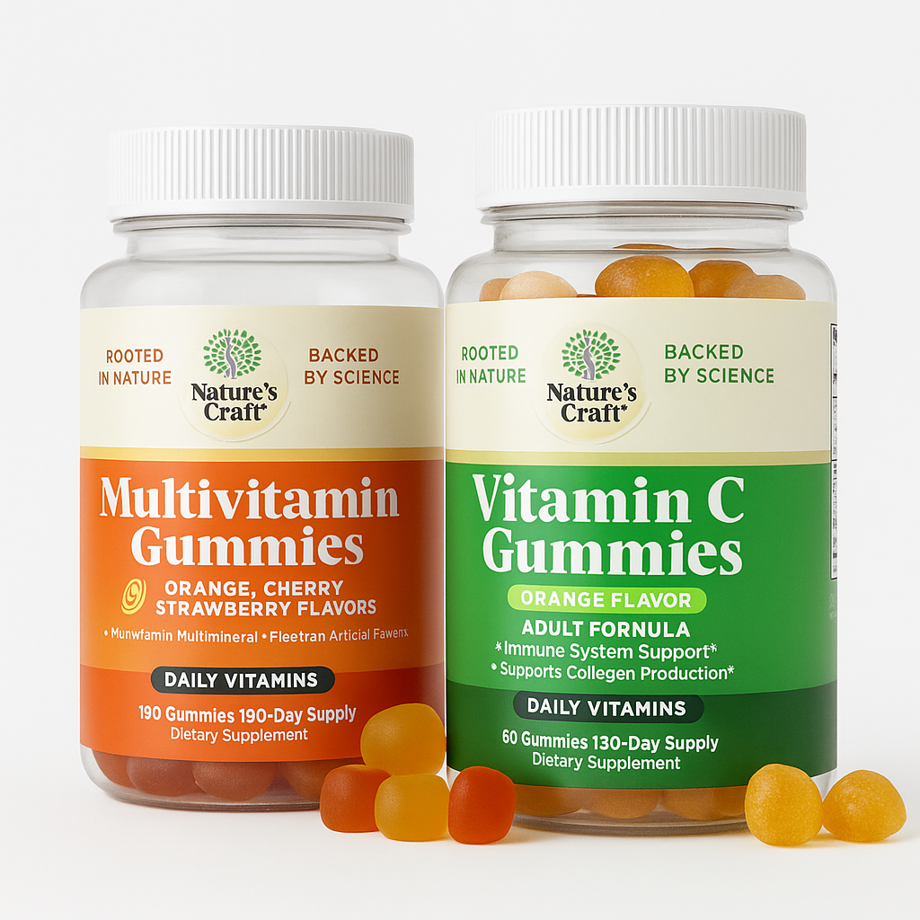 Nature's Craft Multivitamin Gummies Bundle - 240 Count
