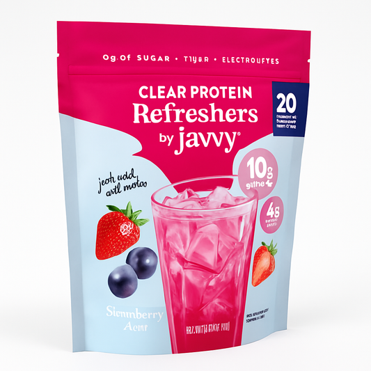 Javvy Clear Protein Powder with Clear Whey Protein - 3 Pack