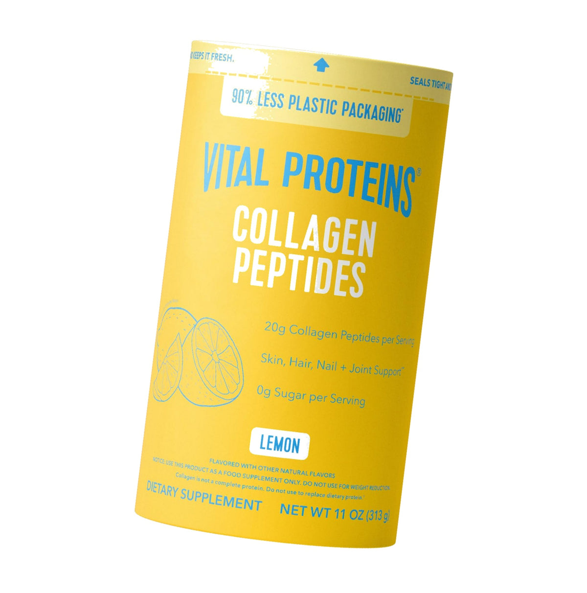 Vital Proteins Collagen Peptides Powder, Lemon, 11oz