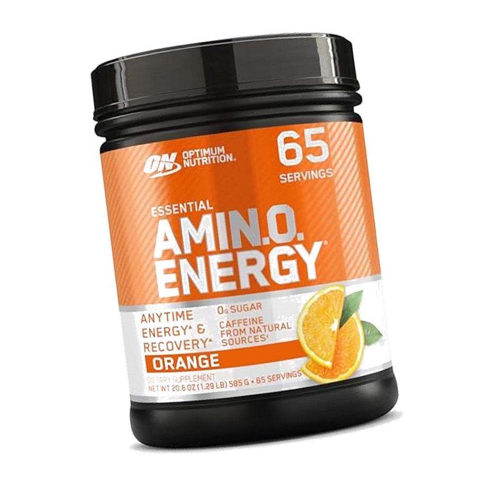 Optimum Nutrition Amino Energy Powder, Orange, 1 LB