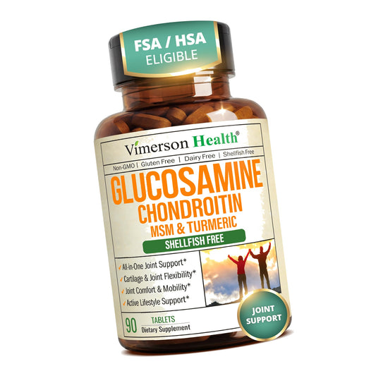 Glucosamine Chondroitin MSM Joint Support Supplement for Women & Men 90 Tab