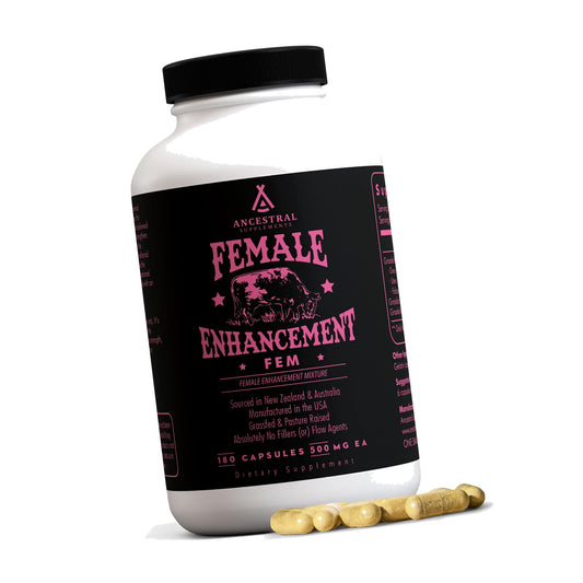Ancestral Supplements Primal Beef Organ Supplement for Women, 180 Ct