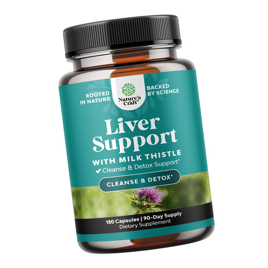 Liver Cleanse Support - Herbal Liver Support with Choline - 180 Count