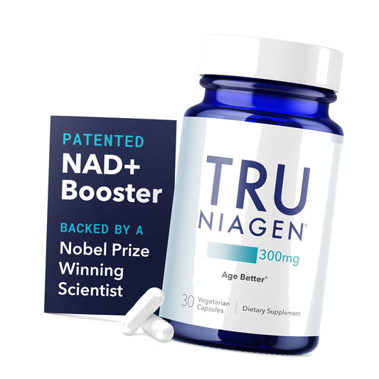 TRU NIAGEN NAD+ Supplement, Nicotinamide Riboside 300mg, 30 Daily Servings