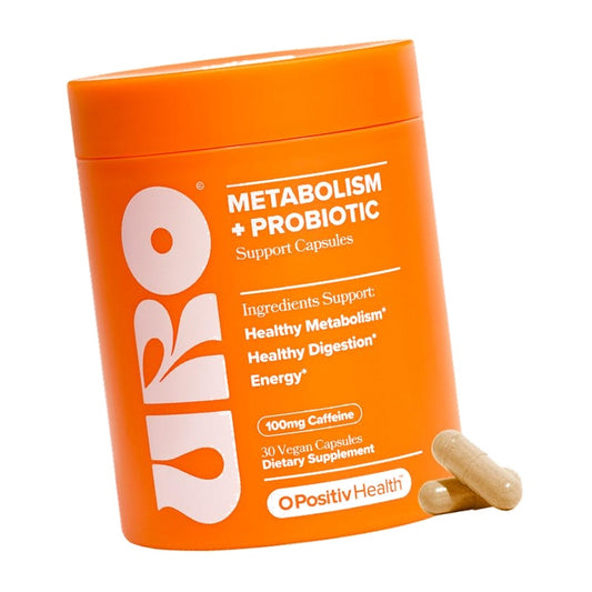 URO Metabolism + Probiotic for Energy & Gut with Chromium – 30-Day Supply