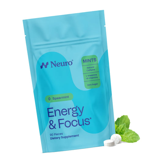 Neuro Energy & Focus Mints, Spearmint, 90 Count