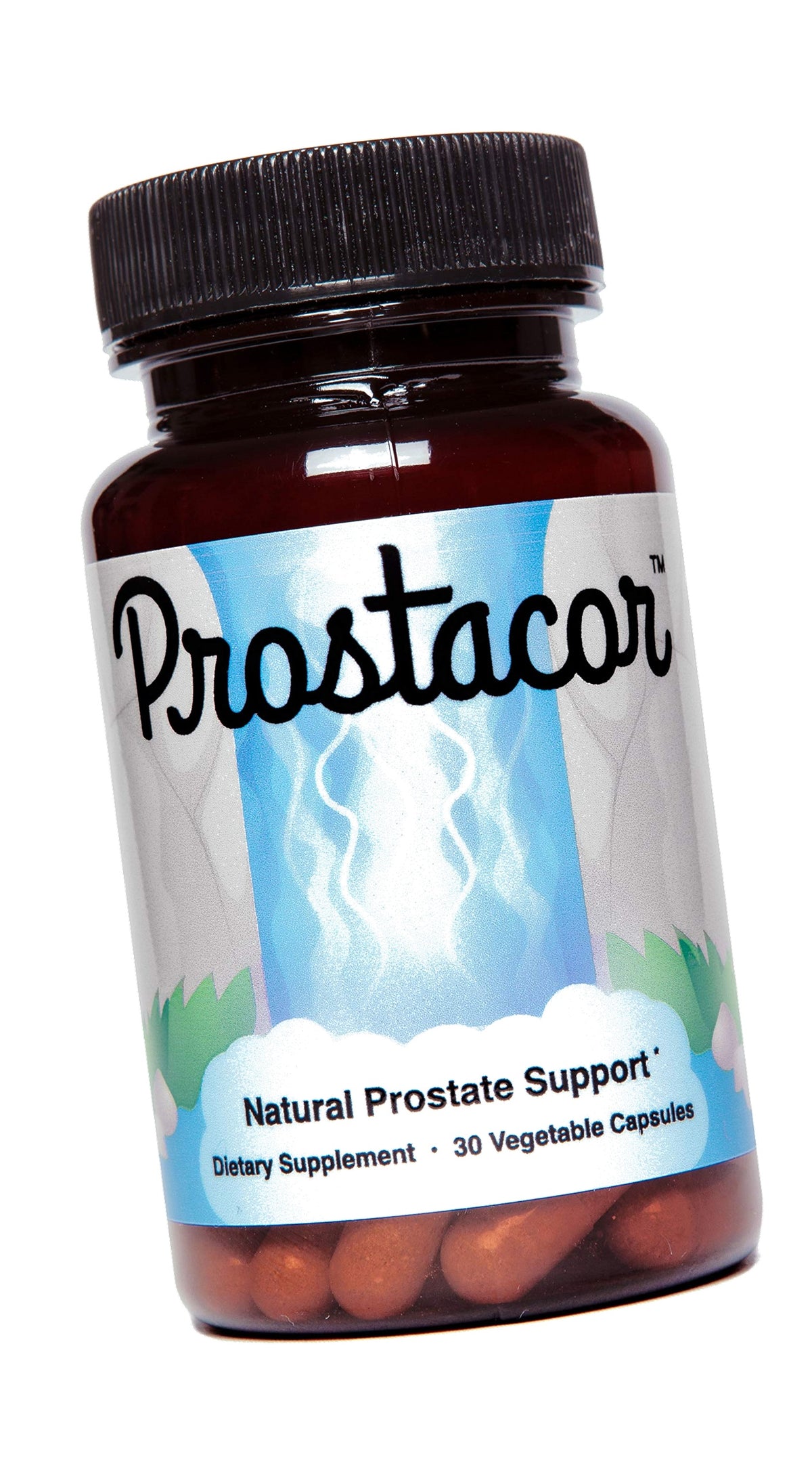 Prostacor Natural Prostate Support Supplement for Men, Vegan, Gluten-Free