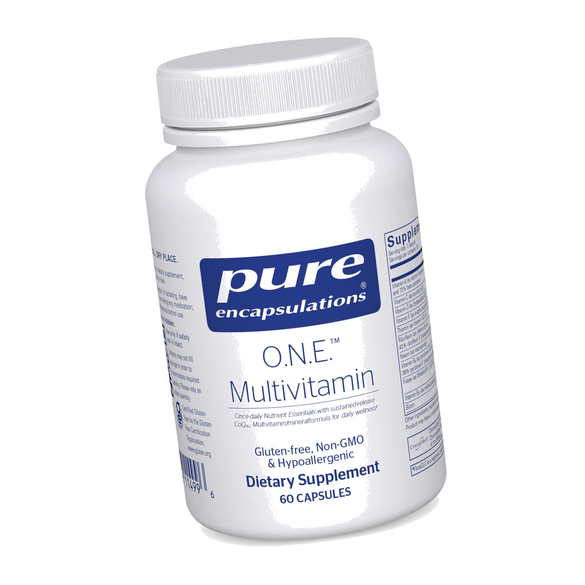 Pure Encapsulations O.N.E. Multivitamin, 60 Capsules