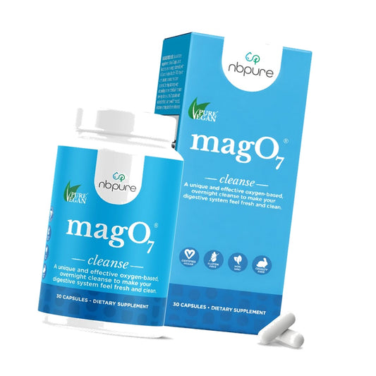 nbpure MagO7 Natural Colon Cleanse & Detox (30 Capsules)