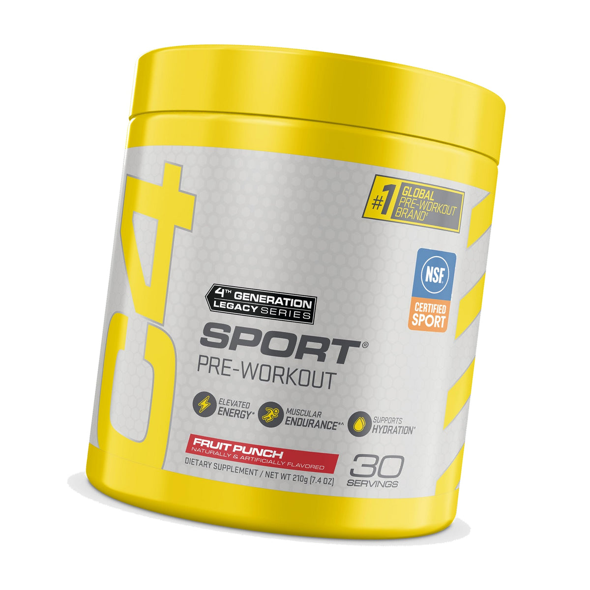 Cellucor C4 Sport Pre Workout Powder Fruit Punch - NSF Certified for Sport | 30 Servings, Packaging may vary.