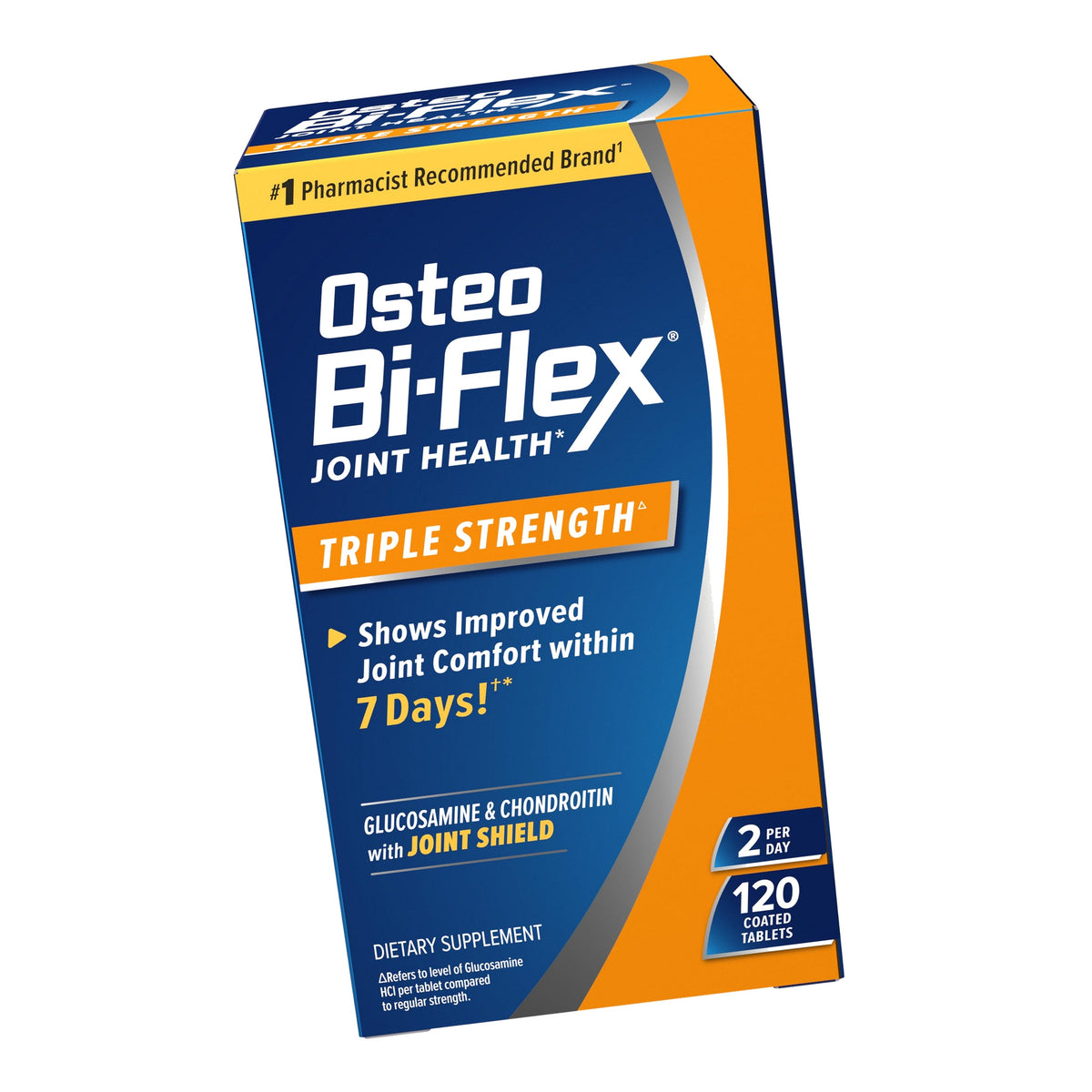 Osteo Bi-Flex Triple Strength Glucosamine Chondroitin Supplement, 120 Count