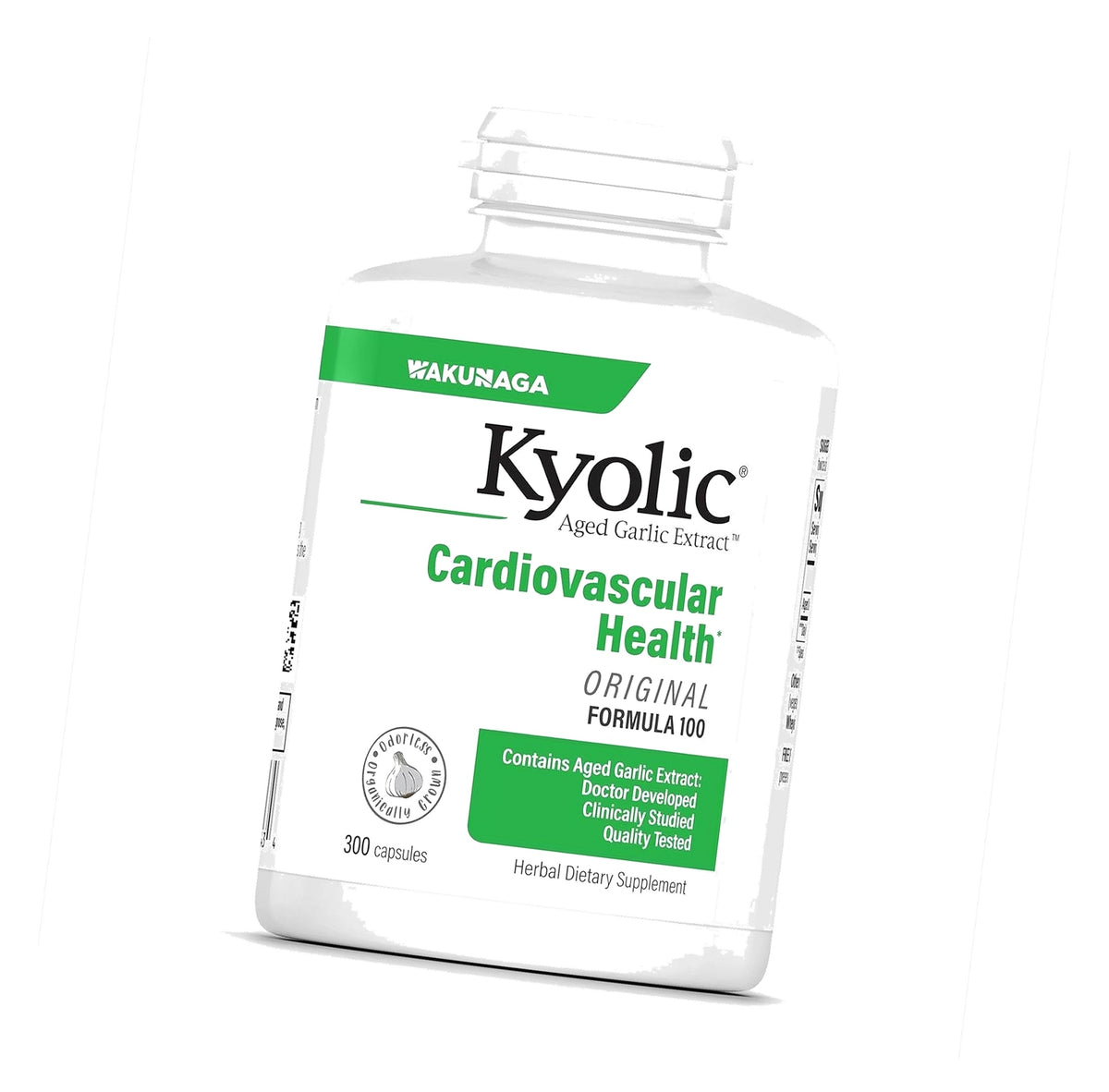 Kyolic Aged Garlic Extract Cardiovascular Health* Formula 100, 300 Capsules