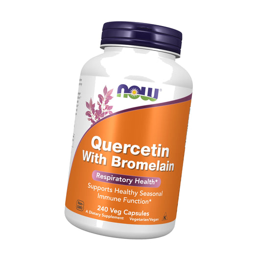 NOW Supplements, Quercetin with Bromelain, 240 Veg Caps