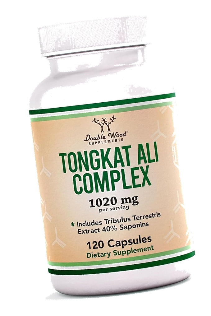 Tongkat Ali 1,020mg, High Potency 200:1, For Men + Women, 120 Capsules