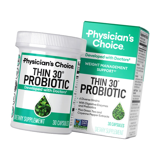 Physician's CHOICE Probiotics for Weight Management & Bloating, 30ct