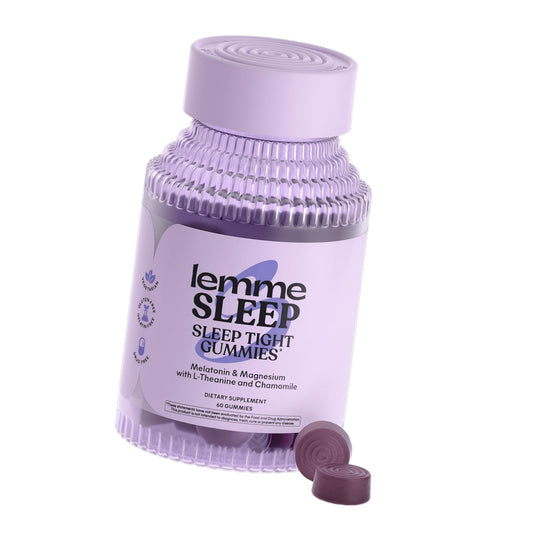 Lemme Sleep Gummies with 5mg Melatonin & Chamomile Extract, 30-Day Supply