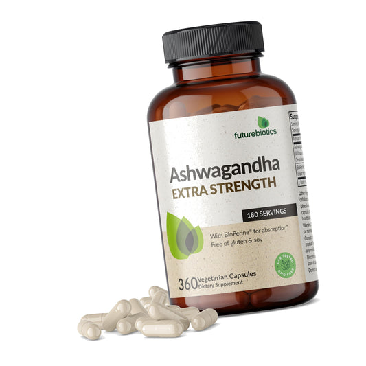 Futurebiotics Ashwagandha Extra Strength Stress & Mood Support 360 Capsules