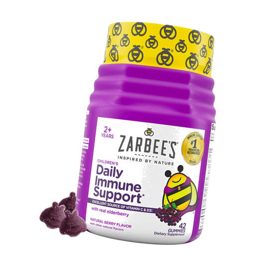 Zarbee's Kids Elderberry Immune Support Gummies, 42 ct