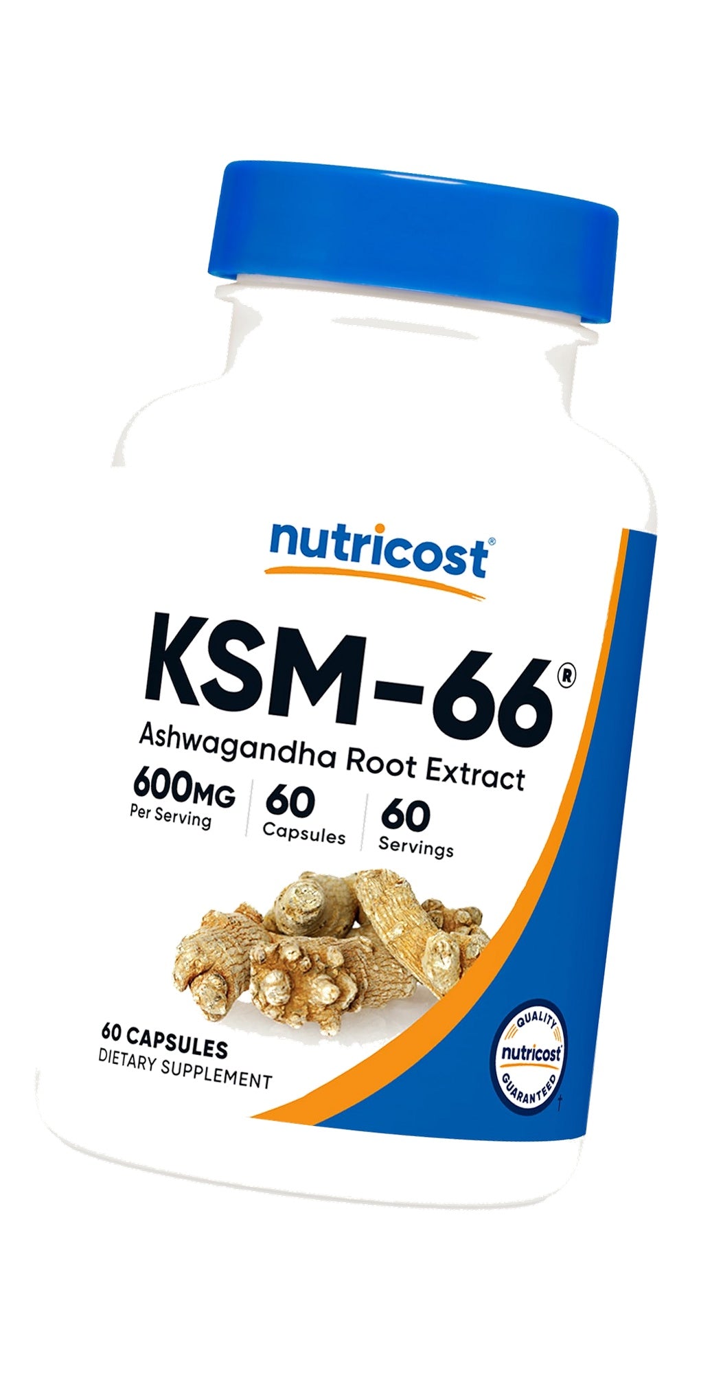 Nutricost KSM-66 Ashwagandha Root Extract (600mg) 60 Capsules