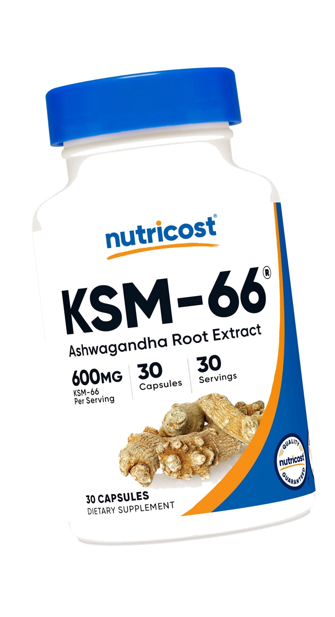 Nutricost KSM-66 Ashwagandha Root Extract (600mg) 30 Capsules