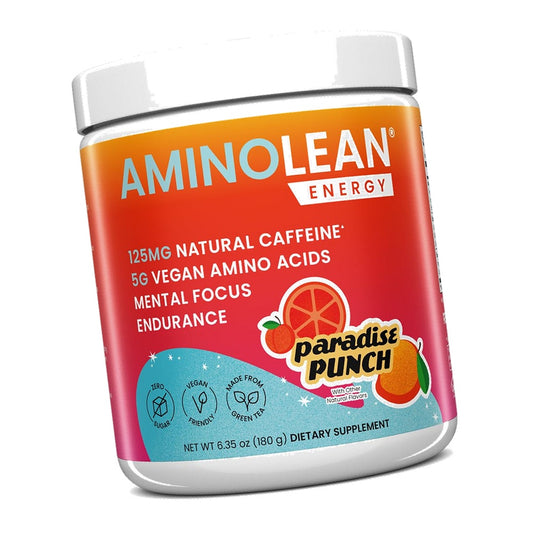 AminoLean Pre Workout Powder - Natural Amino Energy with Vegan Amino Acids