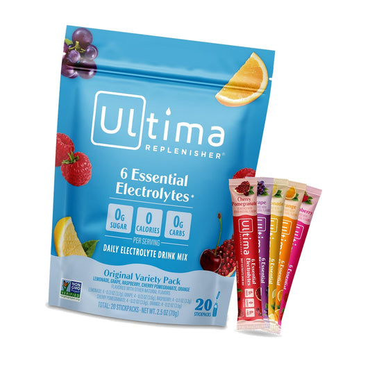 Ultima Replenisher Original Variety Electrolyte Packets, 20 Stickpacks