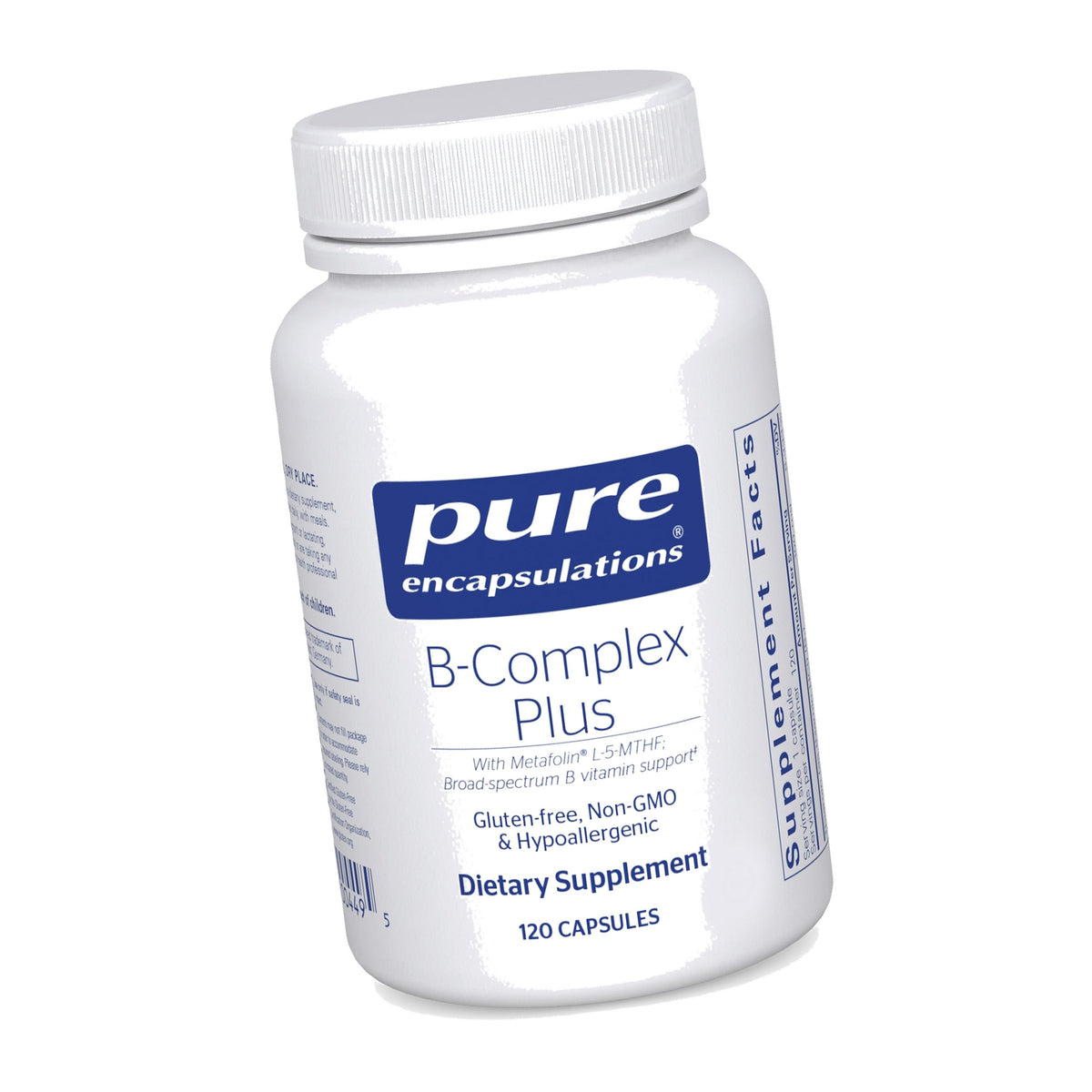 Pure Encapsulations B-Complex Plus, 120 Capsules