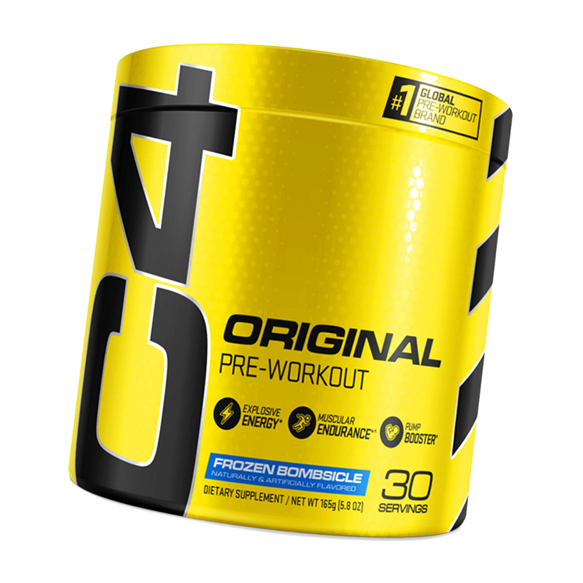 C4 Original Pre Workout with 150mg Caffeine, Frozen Bombsicle, 30 Servings